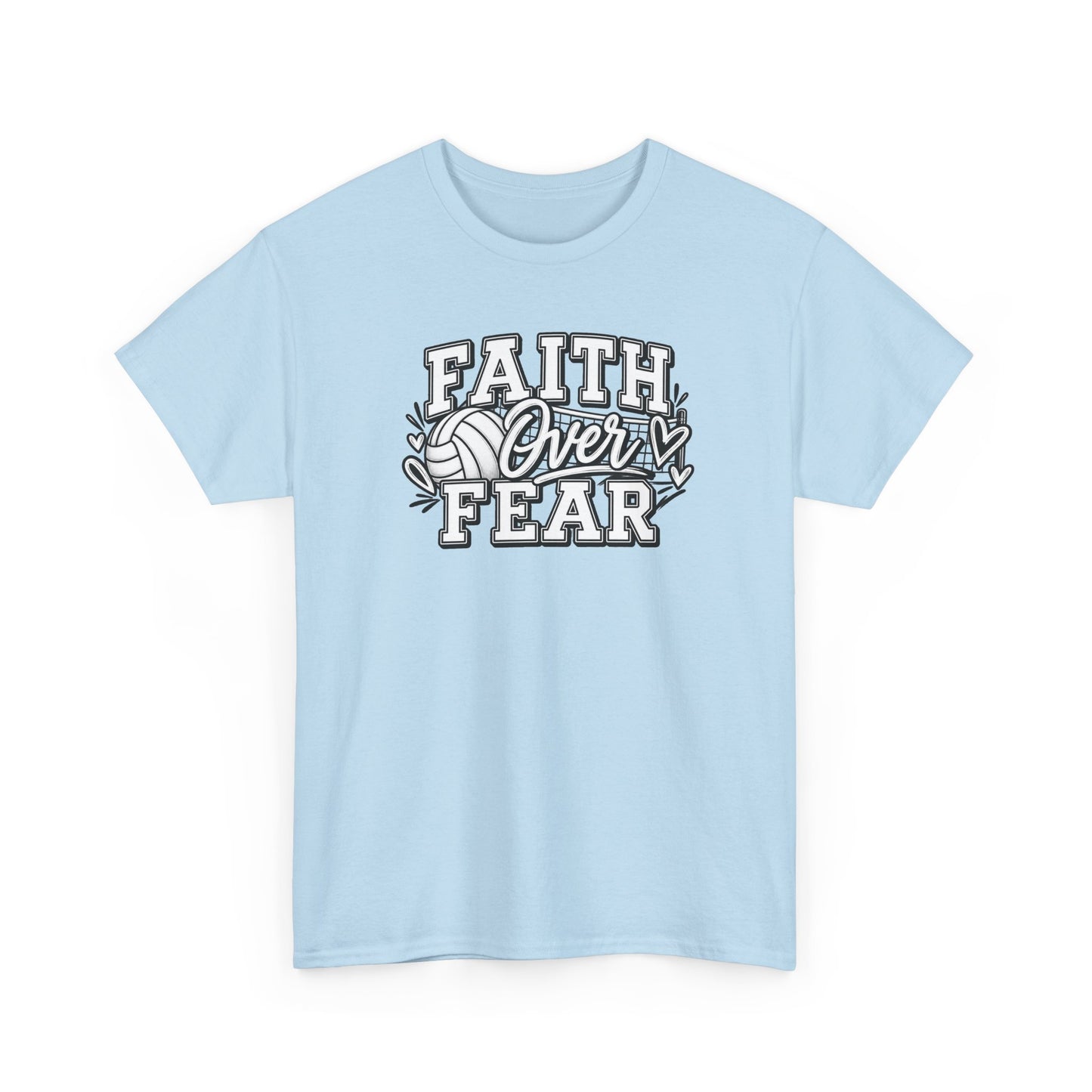 Faith Over Fear T‑Shirt - Inspirational Christian Tee