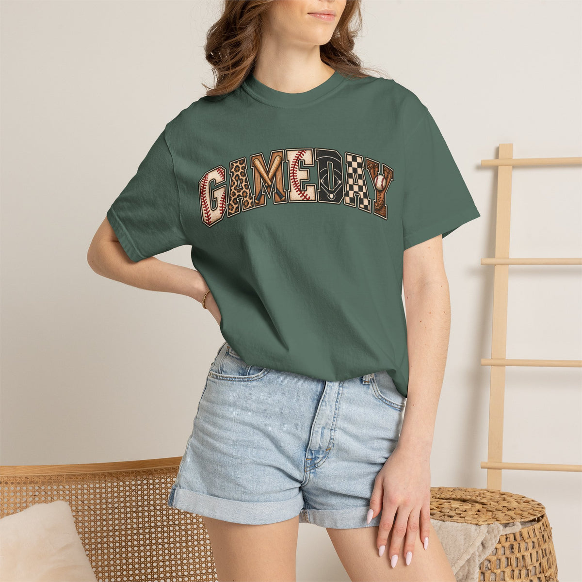 GAME DAY T-Shirt — Retro Baseball Sports Graphic Tee