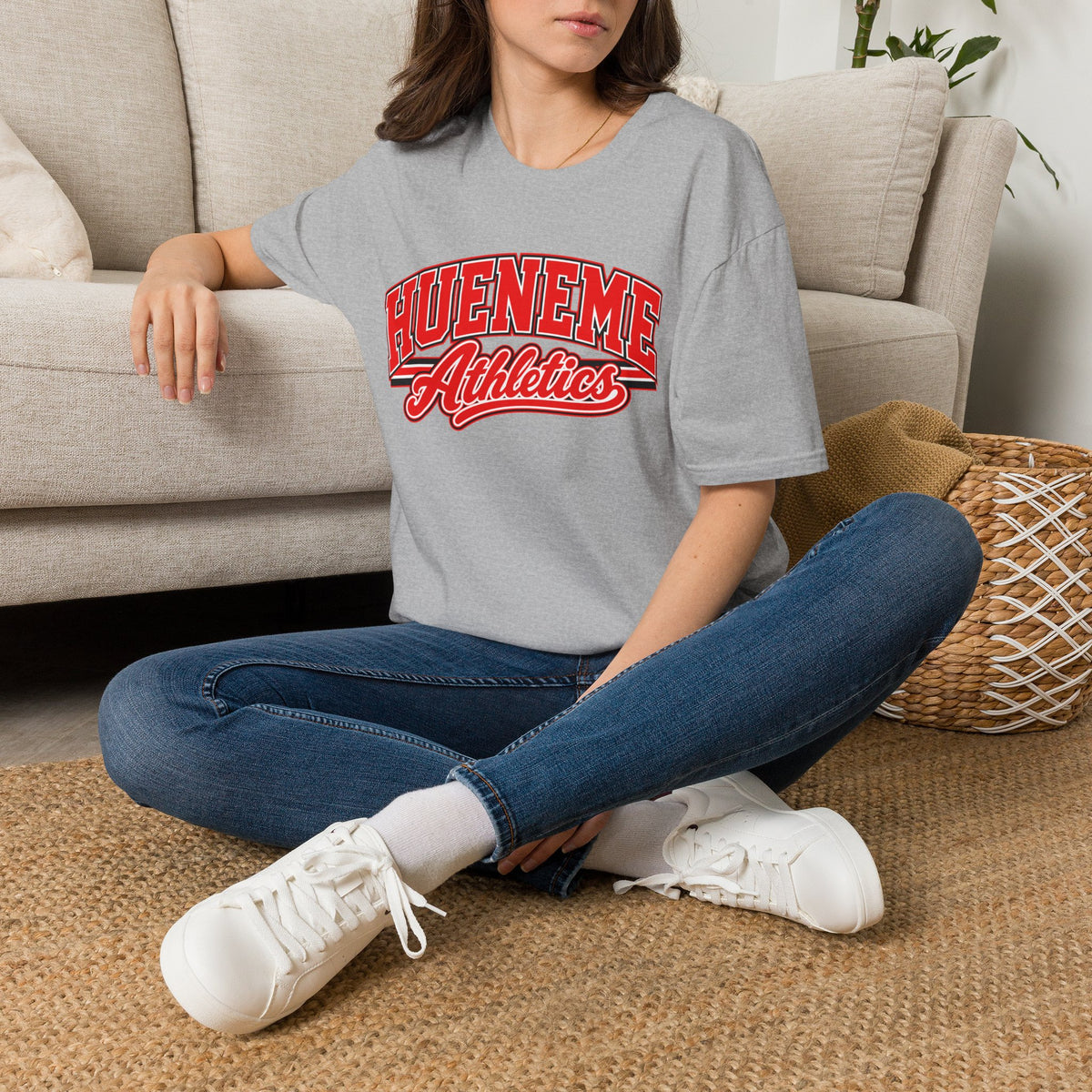 Hueneme Athletics T-Shirt — Vintage Campus Sports Tee