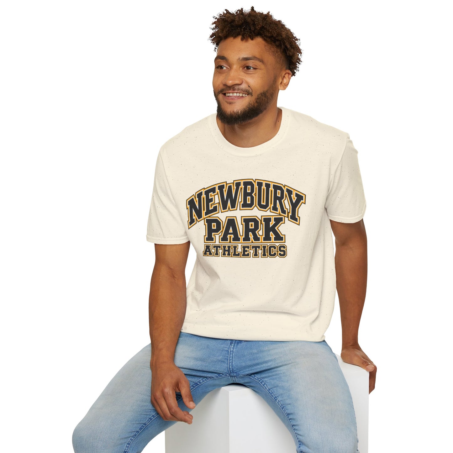 Newbury Park Athletics T‑Shirt — Vintage Collegiate Sports Tee