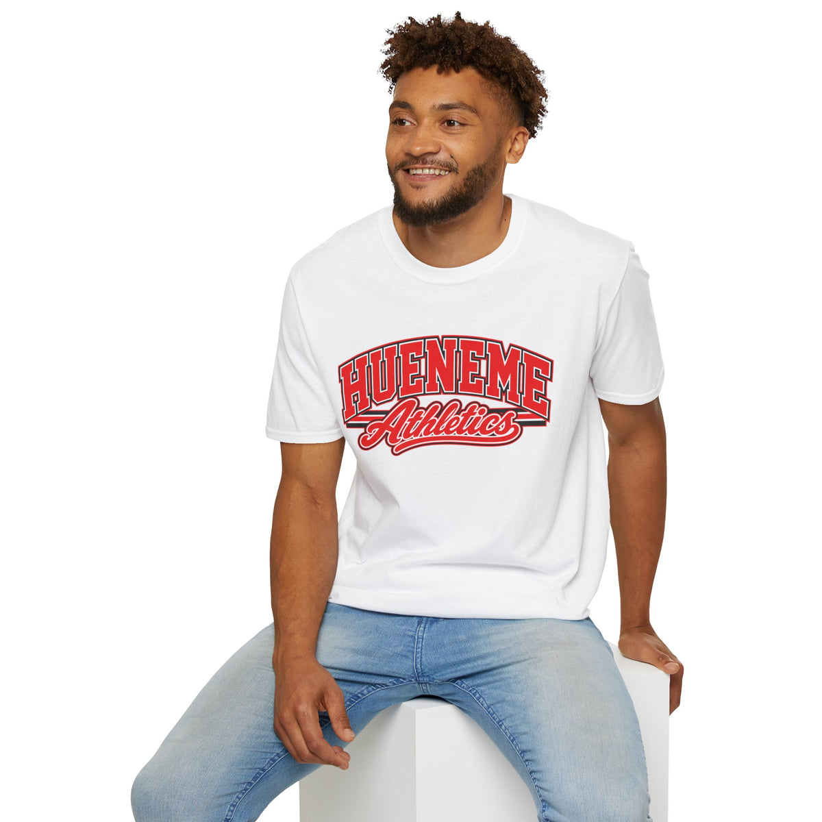 Hueneme Athletics T-Shirt — Vintage Campus Sports Tee