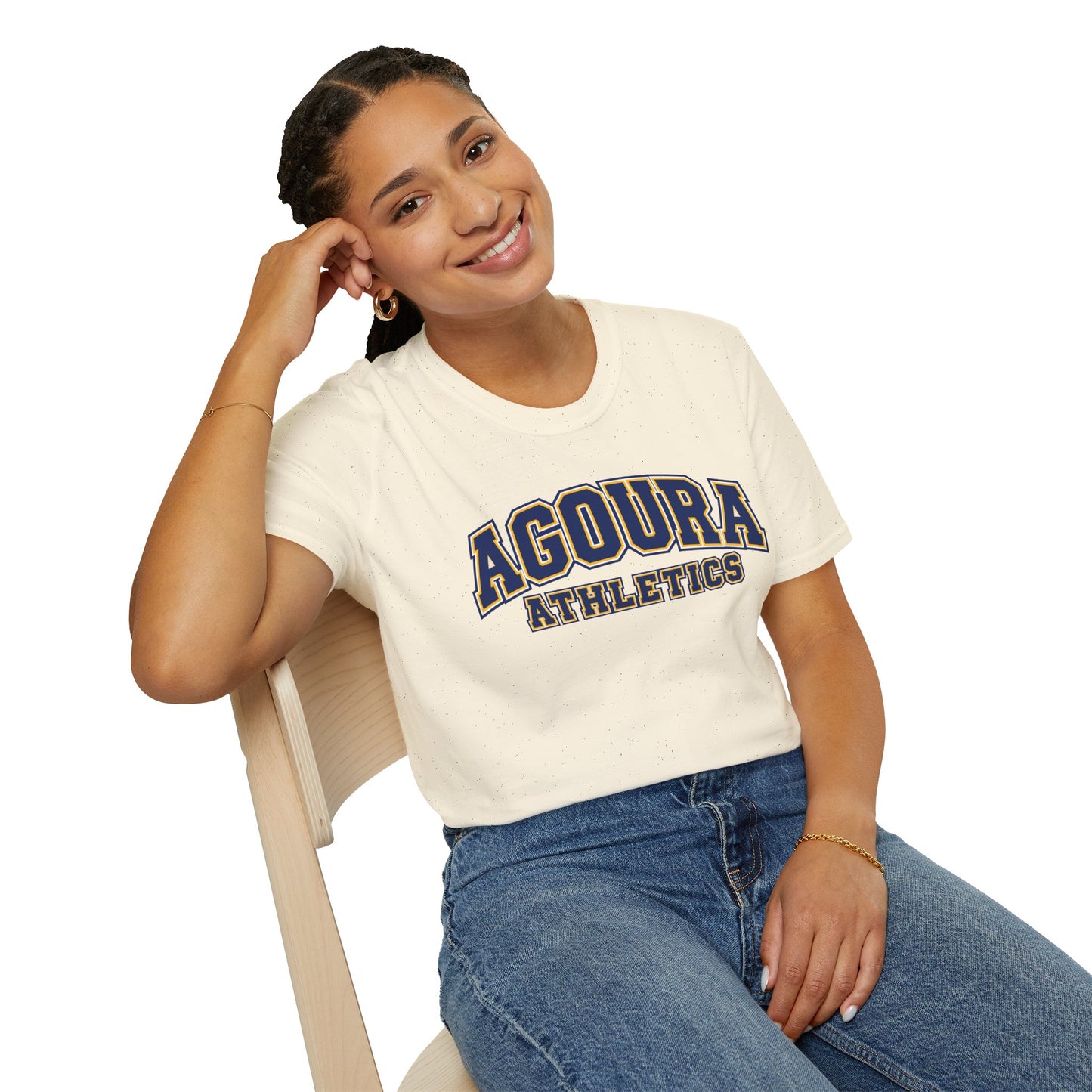 Agoura Athletics T-Shirt — Collegiate Varsity Logo Tee