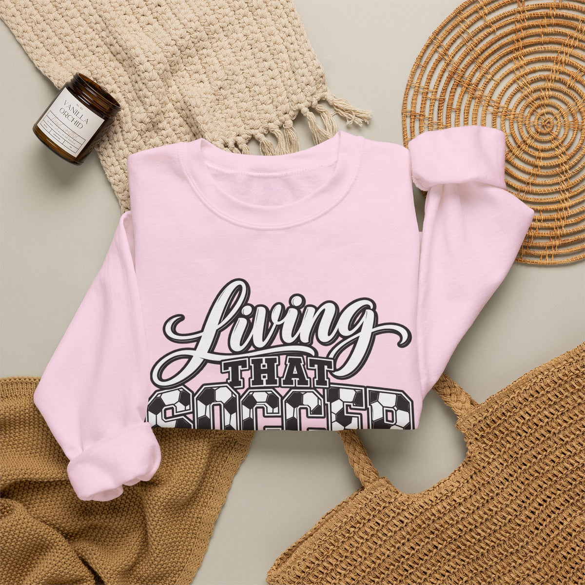 Living That Soccer Mom Life Sweatshirt
