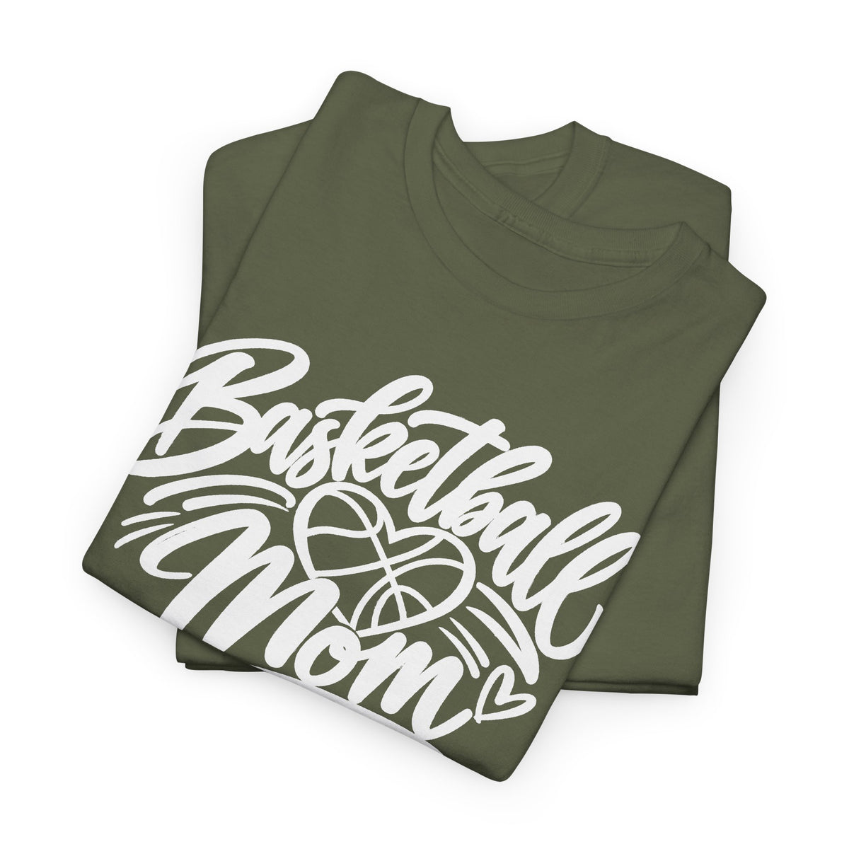 Basketball Mom T-Shirt — Script Logo Tee for Proud Coaches & Fans