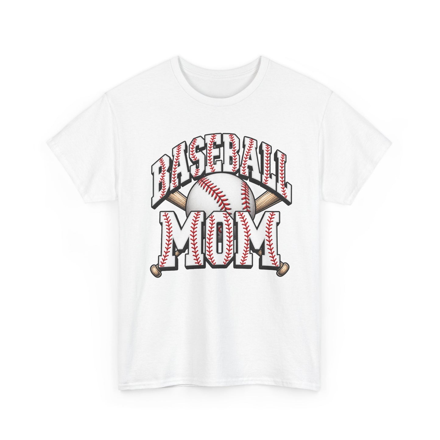 Baseball Mom T-Shirt – Retro Baseball Graphic Tee for Proud Moms