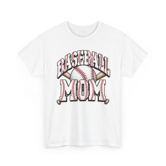 Baseball Mom T-Shirt – Retro Baseball Graphic Tee for Proud Moms