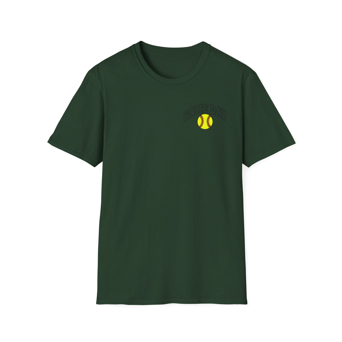 Game Day Softball T-Shirt — Womens/Mens Casual Sports Tee