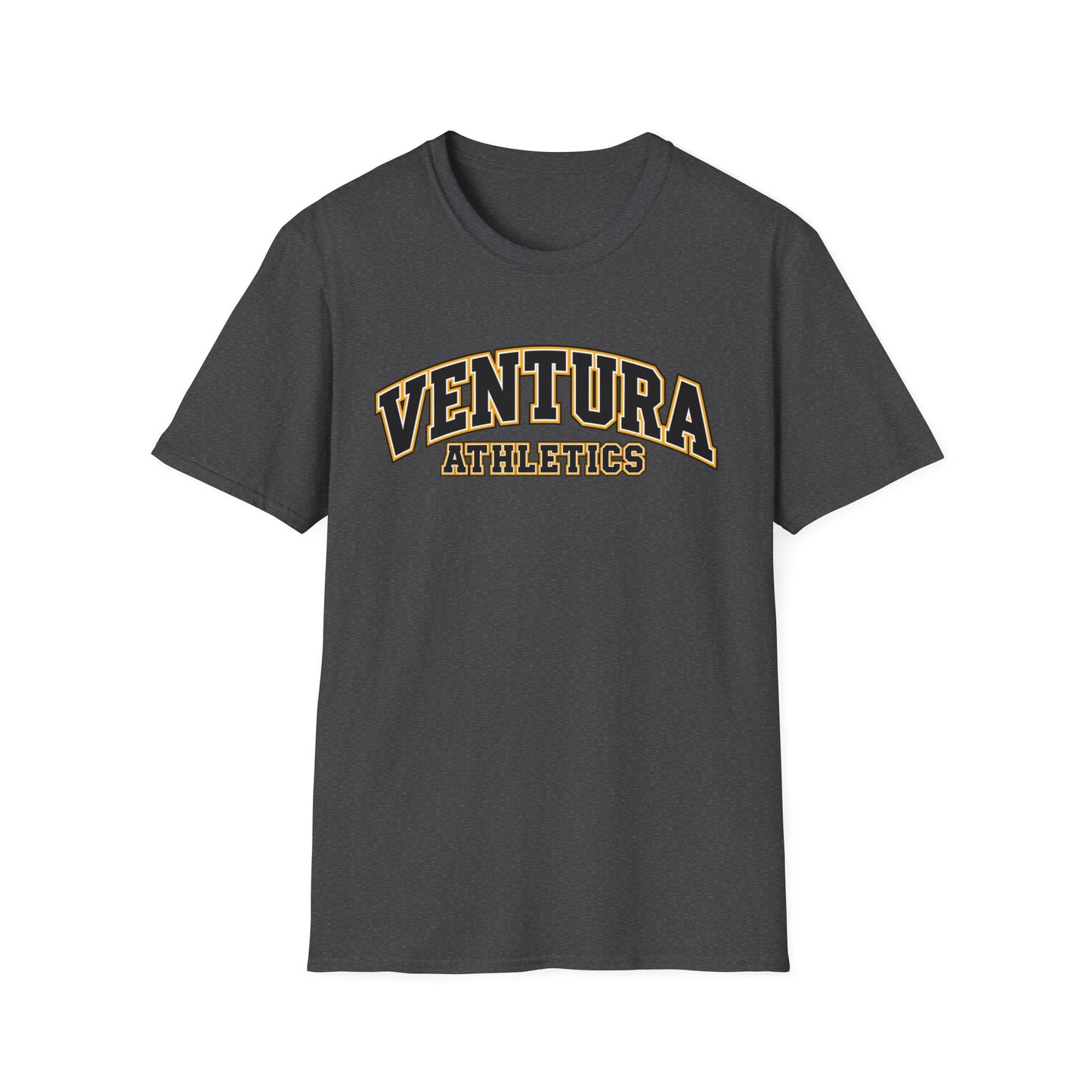 Ventura Athletics T-Shirt — Vintage Collegiate Crew Tee