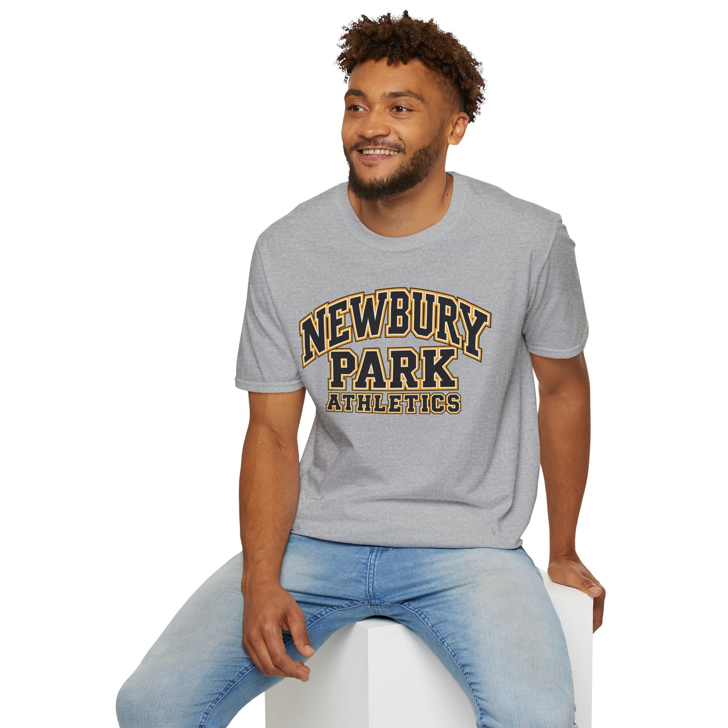 Newbury Park Athletics T‑Shirt — Vintage Collegiate Sports Tee