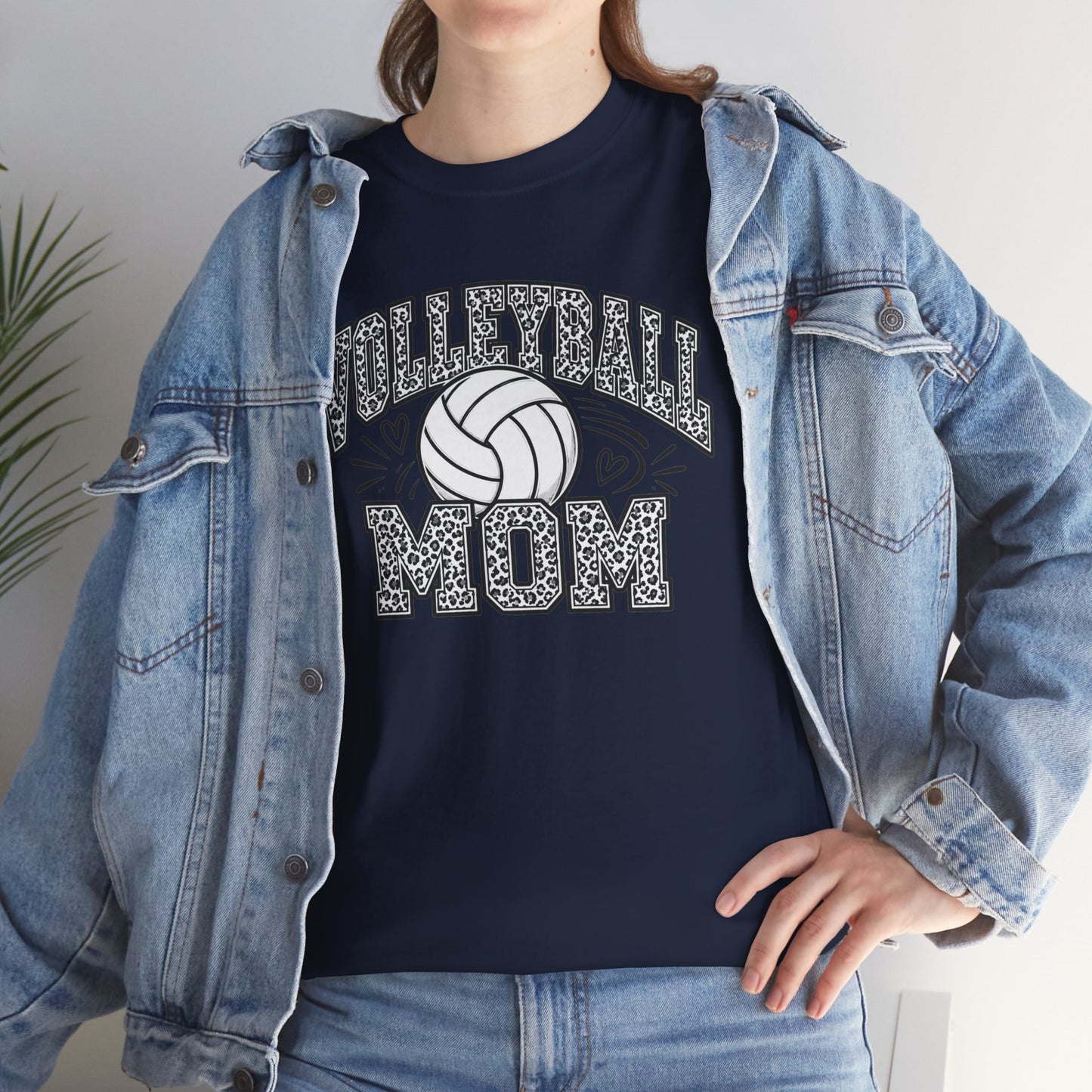 Volleyball Mom T-Shirt — Retro Volleyball Graphic Tee for Proud Moms
