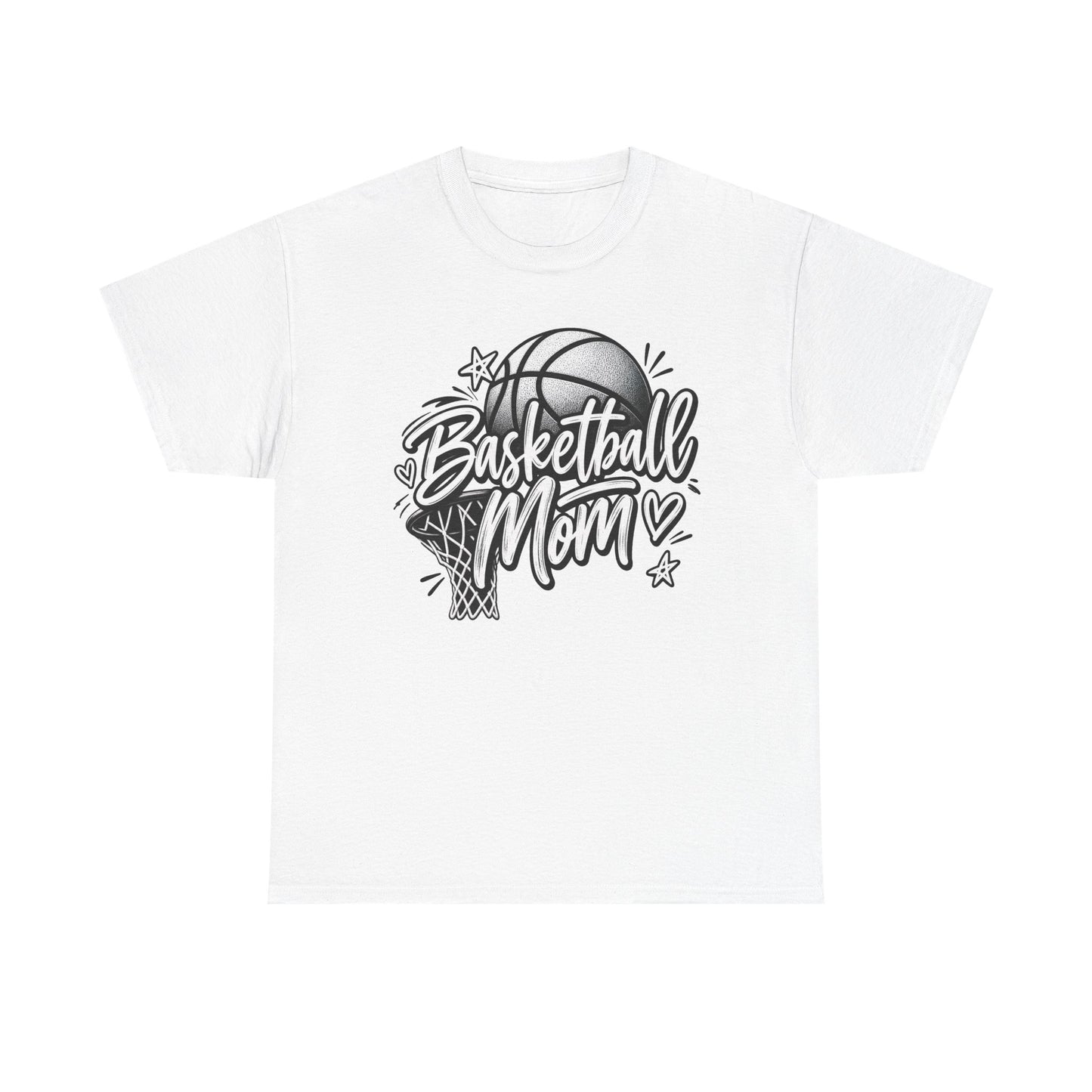 Basketball Mom T-Shirt — Graphic Sports Mom Tee