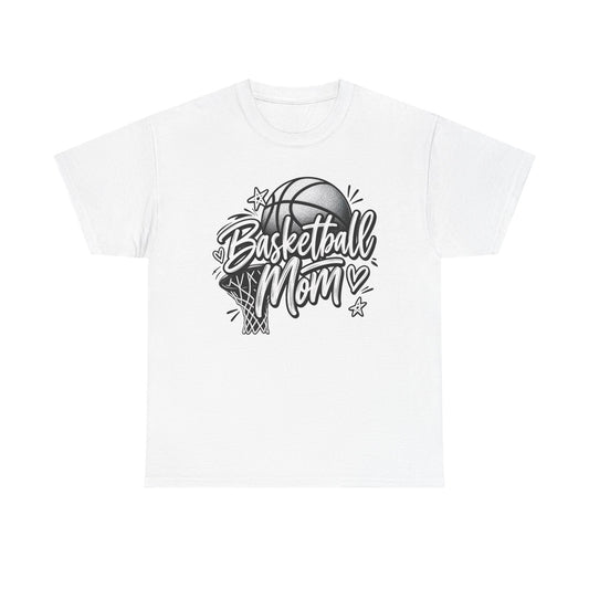 Basketball Mom T-Shirt — Graphic Sports Mom Tee