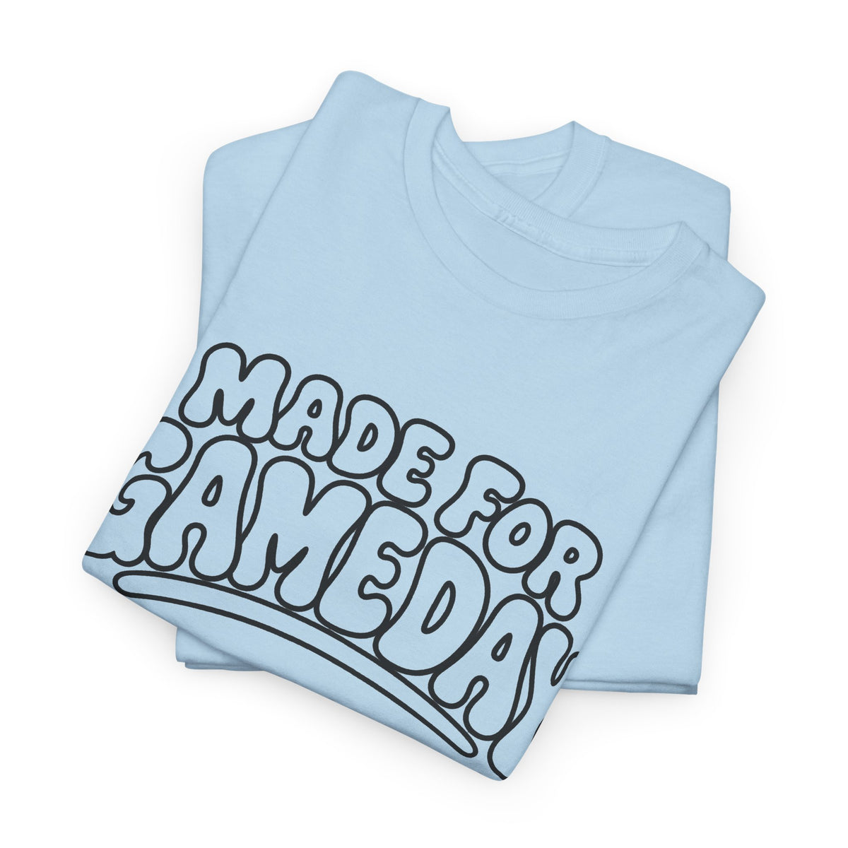 Made for Gameday Tee — Retro Sports Fan Graphic T‑Shirt