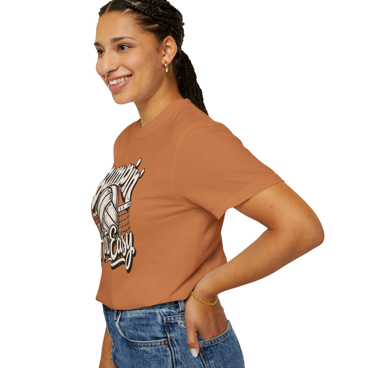 Bumpin' Ain't Easy Volleyball Tee