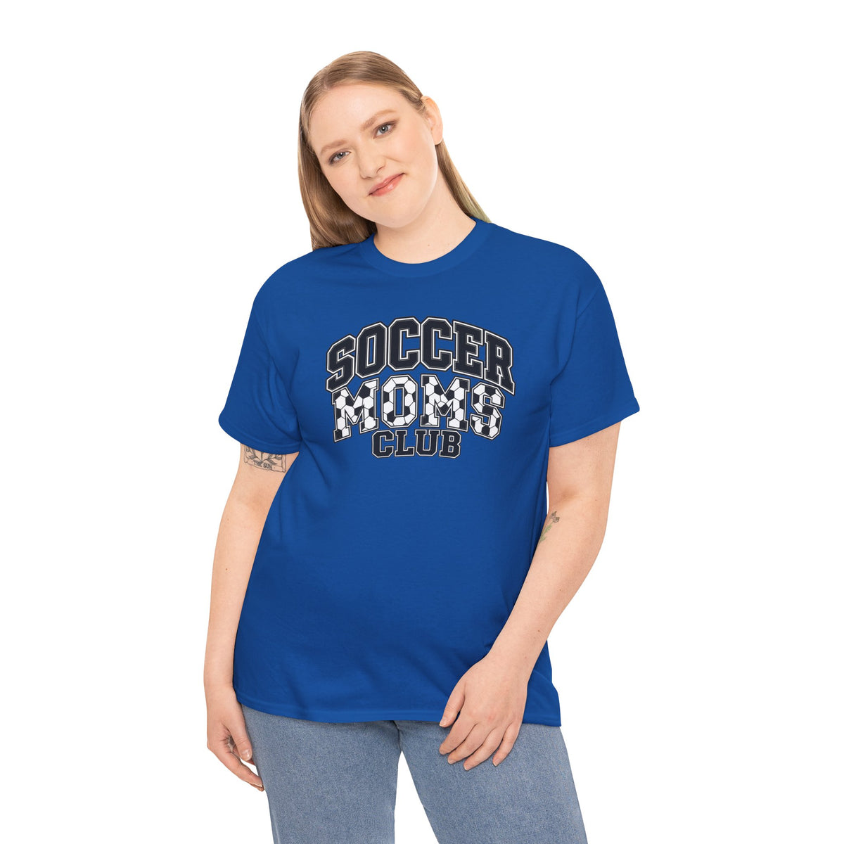 Soccer Mom Club T-Shirt — Retro Checkerboard Sports Tee
