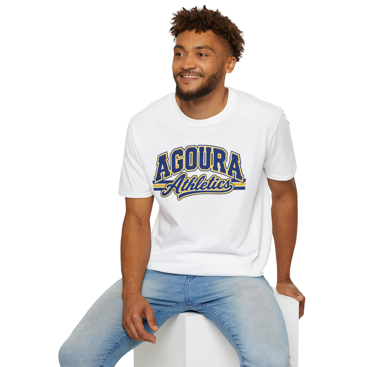Agoura Athletics T-Shirt — Collegiate Varsity Logo Tee
