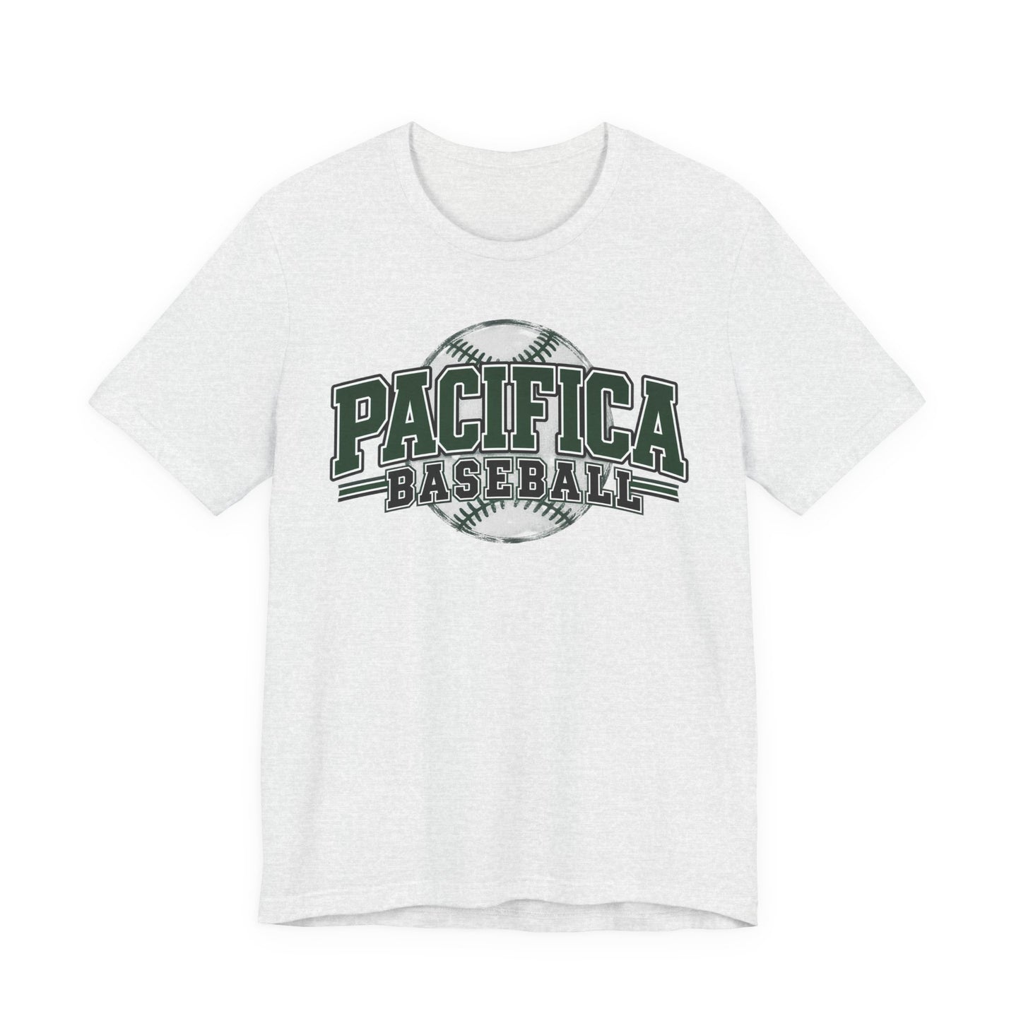 Pacifica Baseball Tee - Vintage Baseball Logo T-Shirt