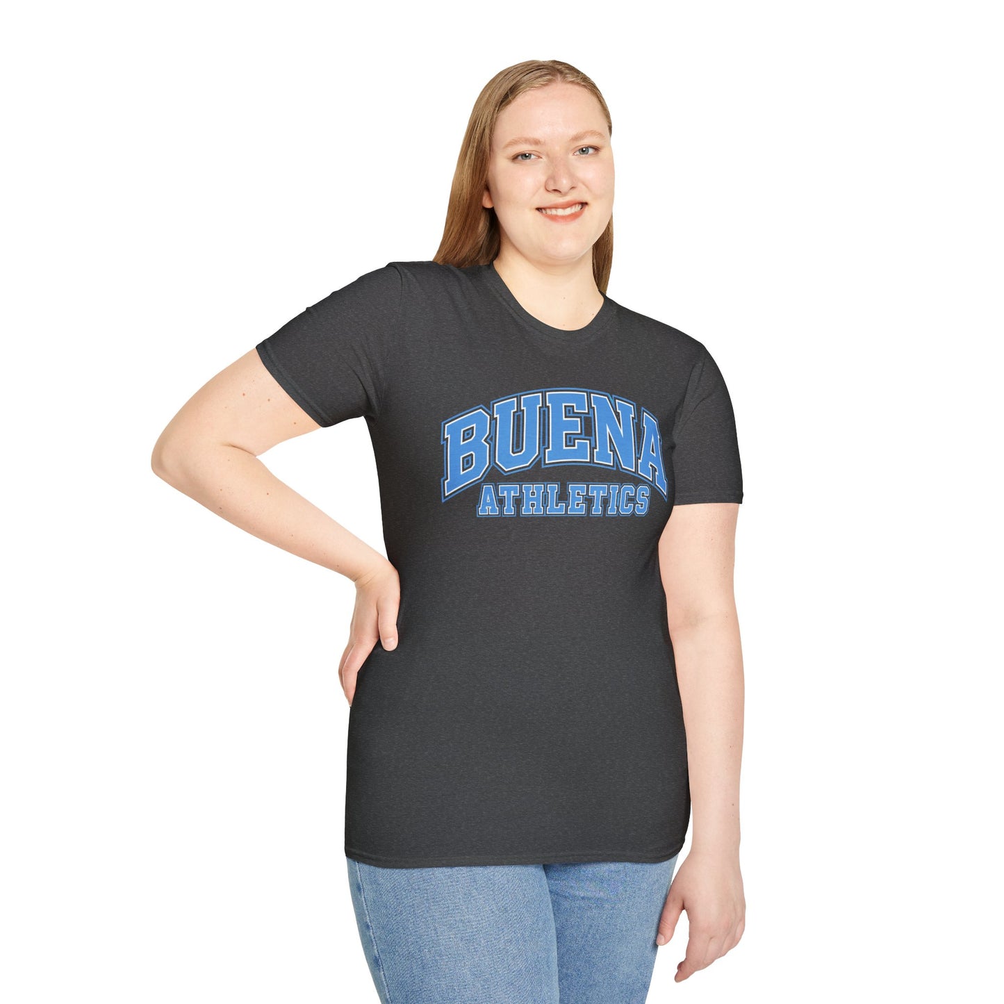 Buena Athletics T‑Shirt — Retro Collegiate Tee