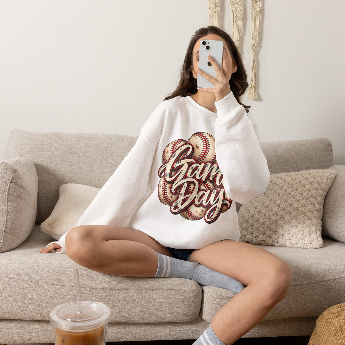 Game Day Baseball Sweatshirt