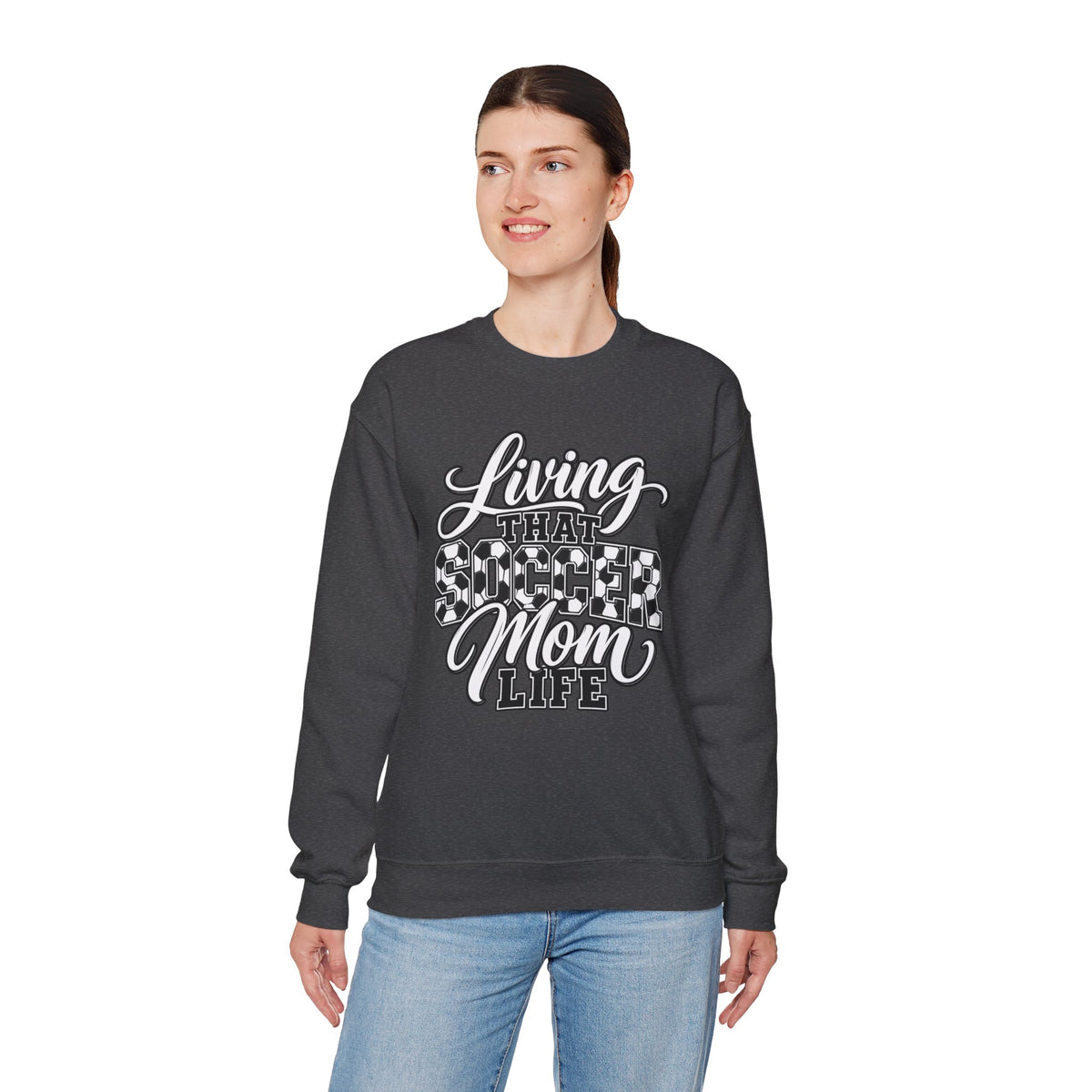 Living That Soccer Mom Life Sweatshirt
