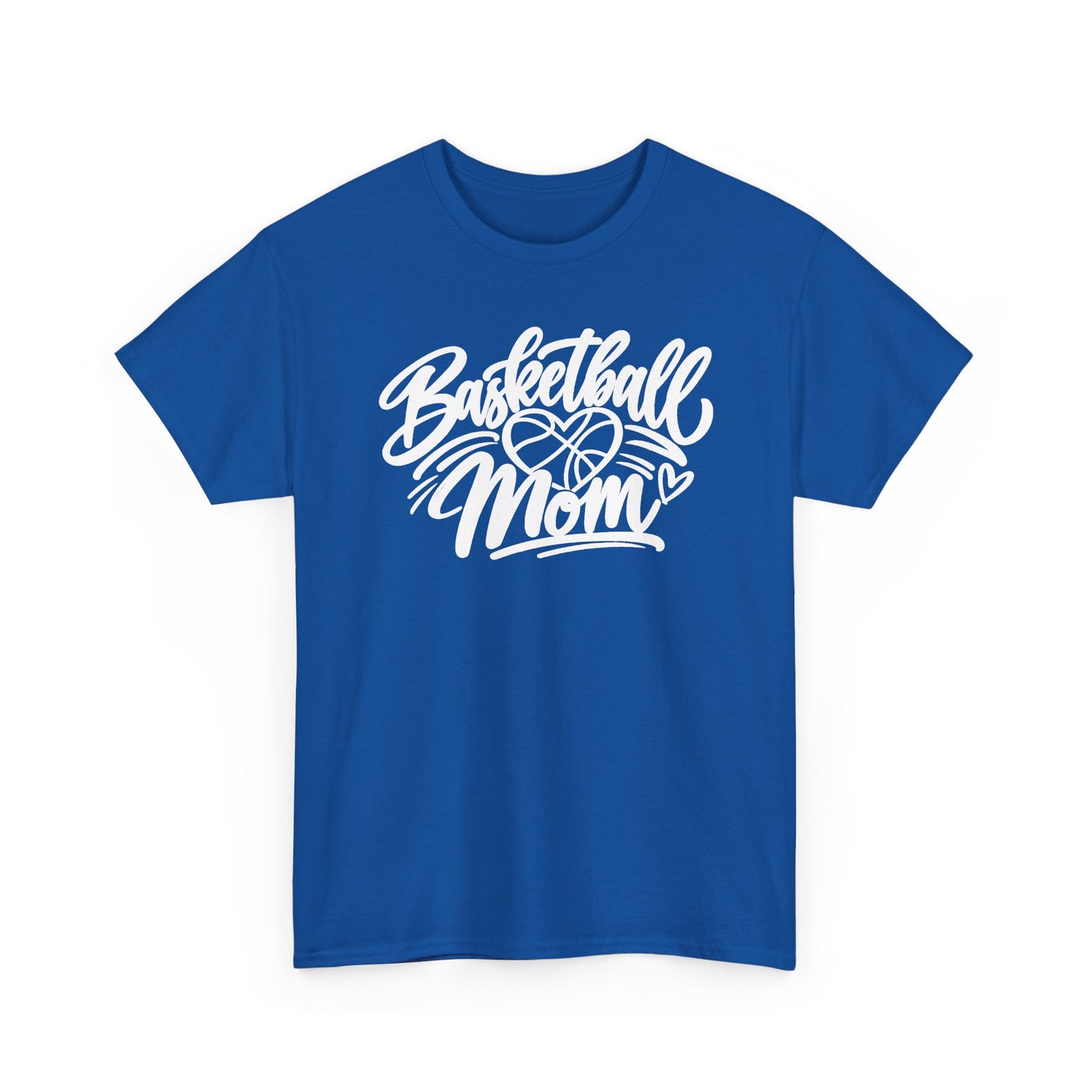 Basketball Mom T-Shirt — Script Logo Tee for Proud Coaches & Fans