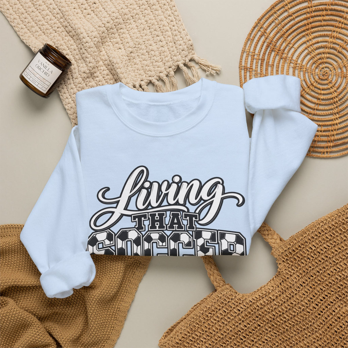 Living That Soccer Mom Life Sweatshirt
