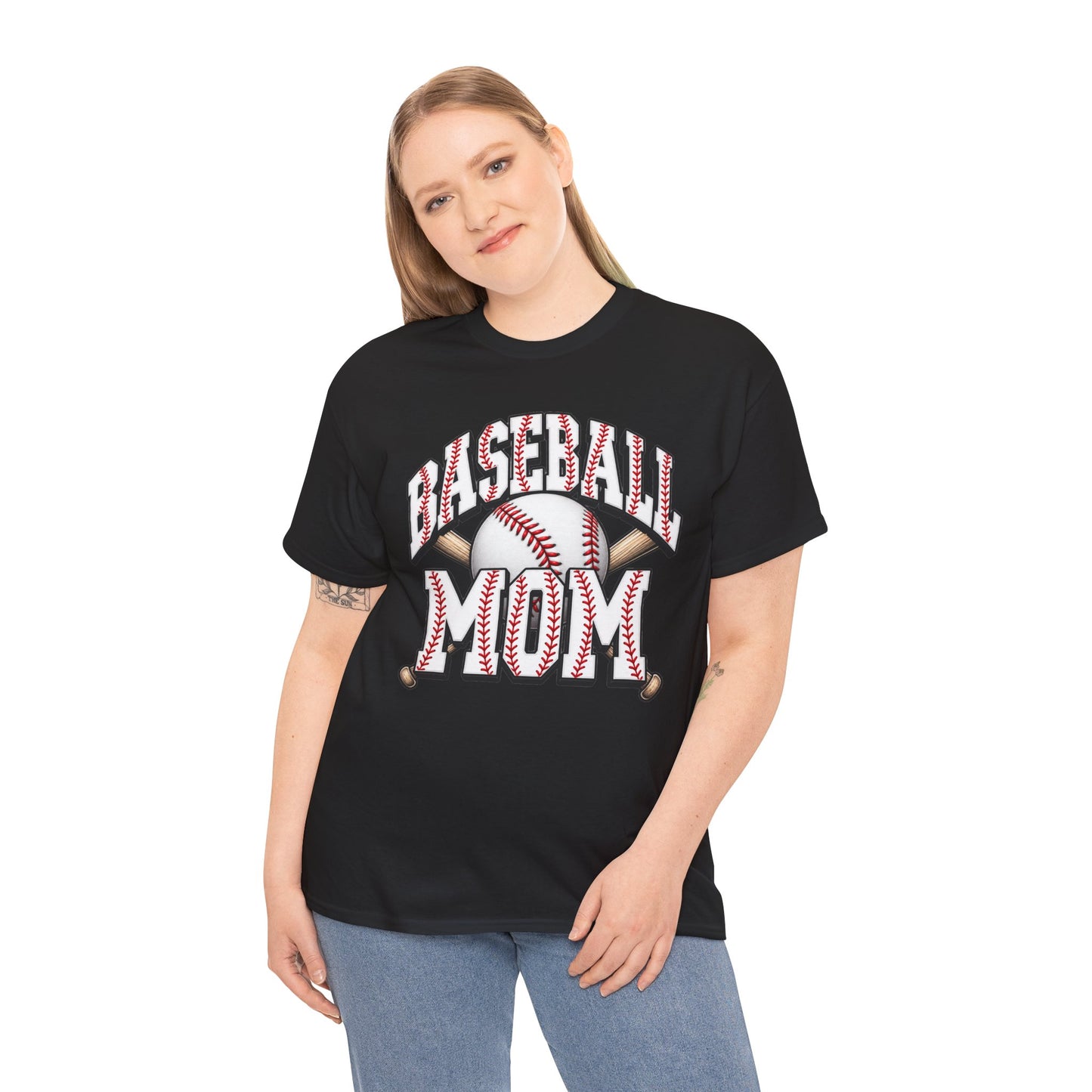 Baseball Mom T-Shirt – Retro Baseball Graphic Tee for Proud Moms