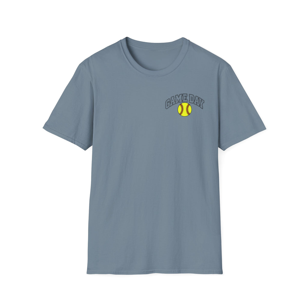 Game Day Softball T-Shirt — Womens/Mens Casual Sports Tee