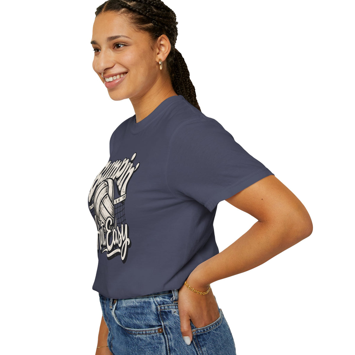 Bumpin' Ain't Easy Volleyball Tee