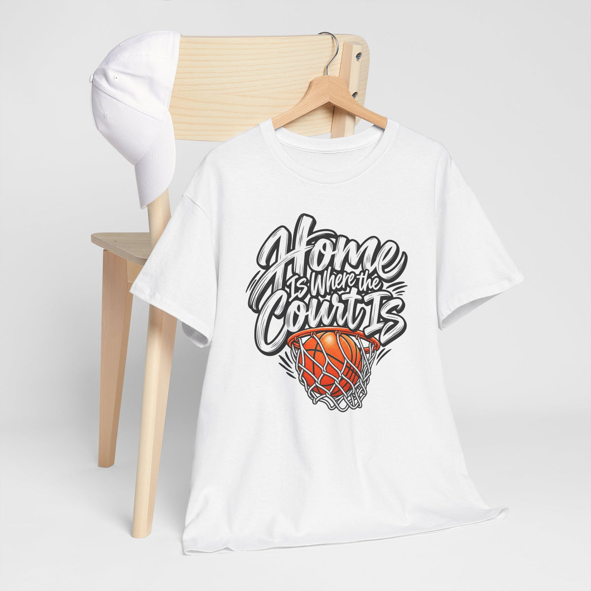 “Home Is Where the Court Is” Graphic Tee