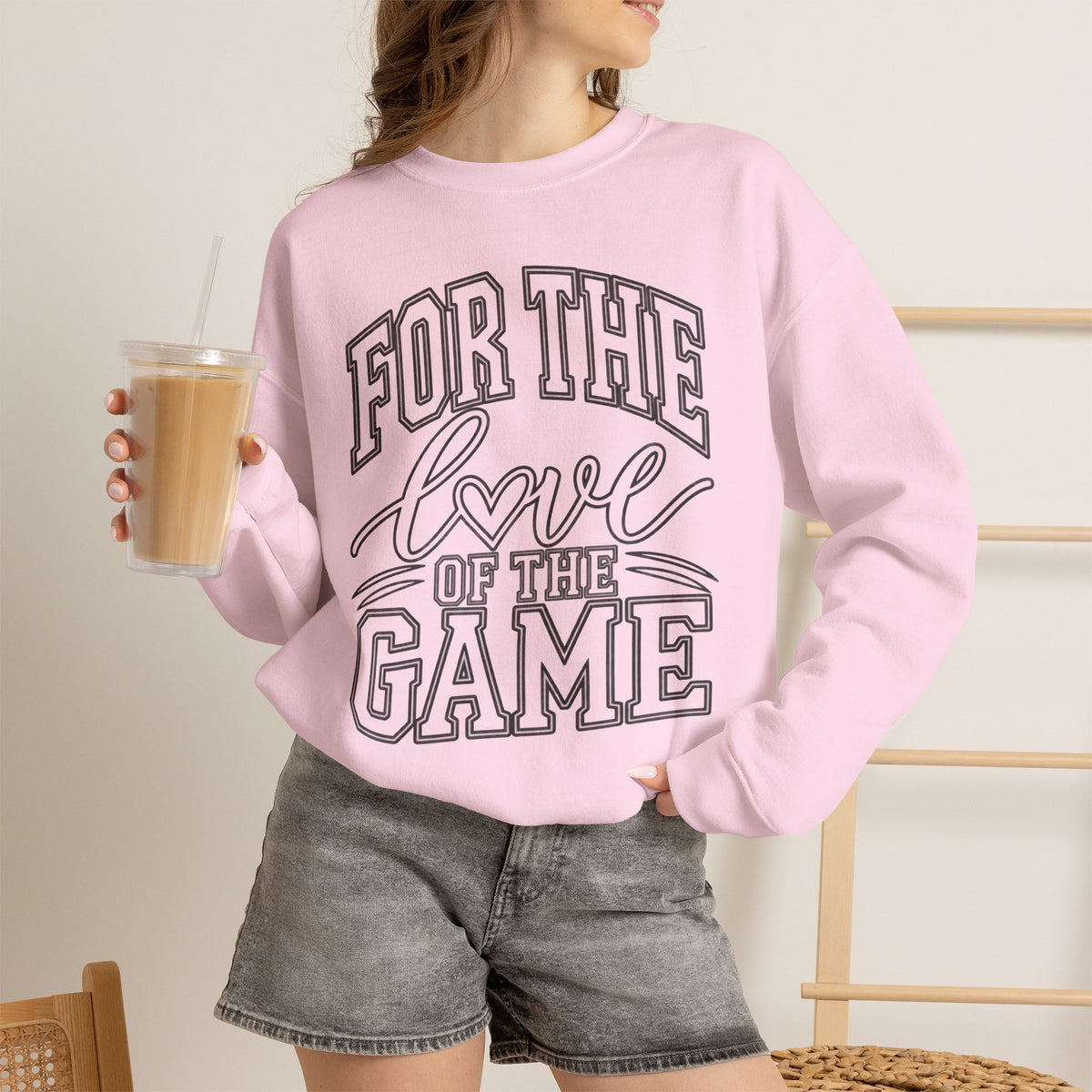 For The Love Of The Game Crewneck Sweatshirt