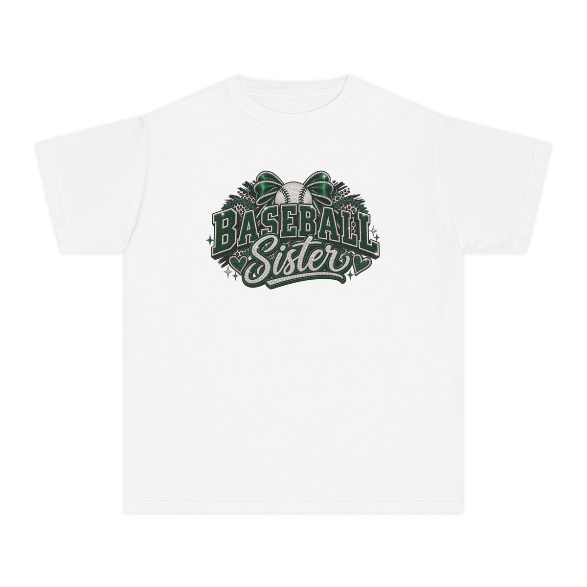 Baseball Sister Youth Tee