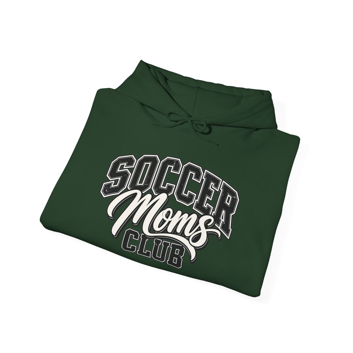 Soccer Moms Club Hoodie — Vintage Athletic Mom Pullover