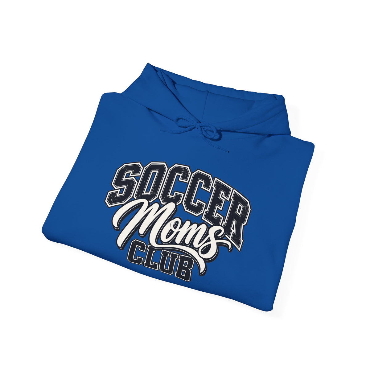 Soccer Moms Club Hoodie — Vintage Athletic Mom Pullover