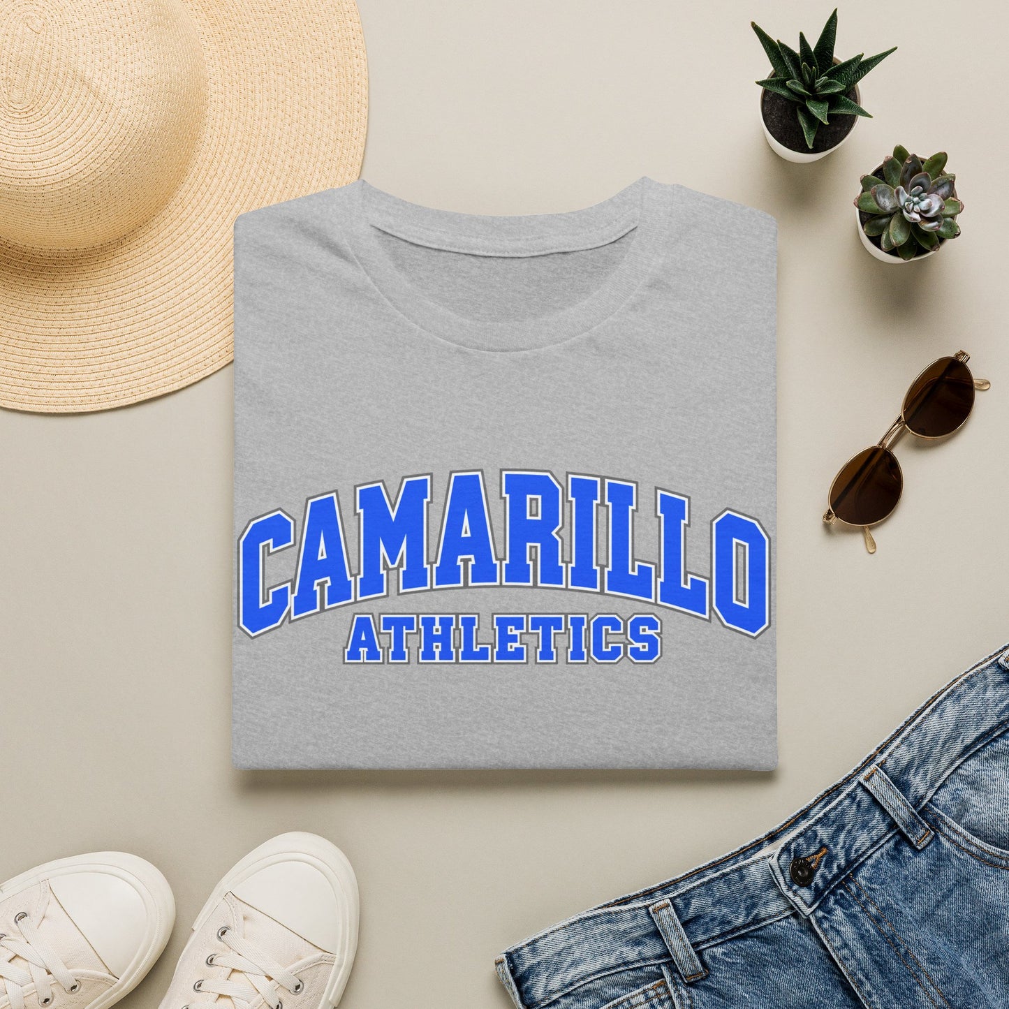 Camarillo Athletics T-Shirt — Classic Collegiate Crew Tee