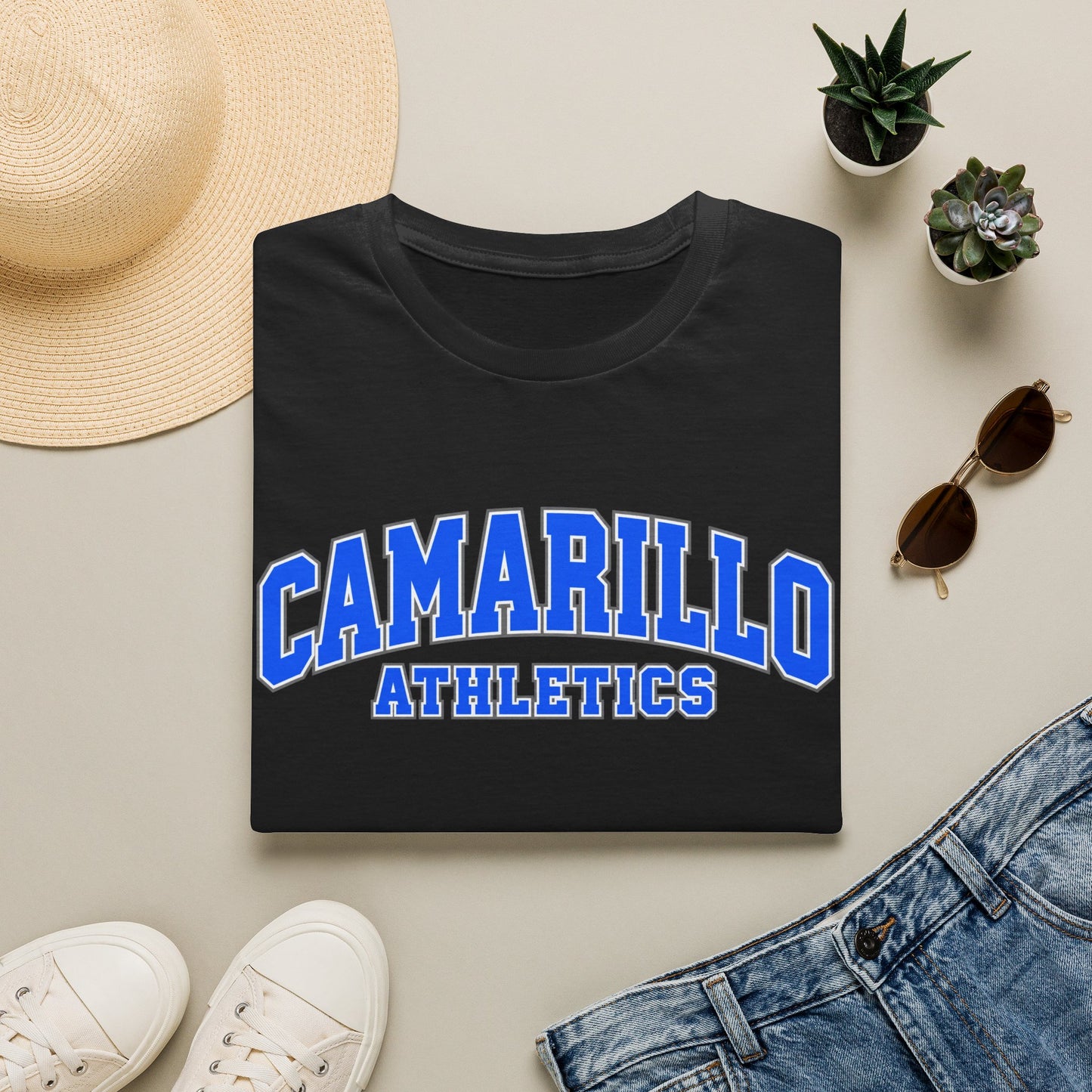 Camarillo Athletics T-Shirt — Classic Collegiate Crew Tee