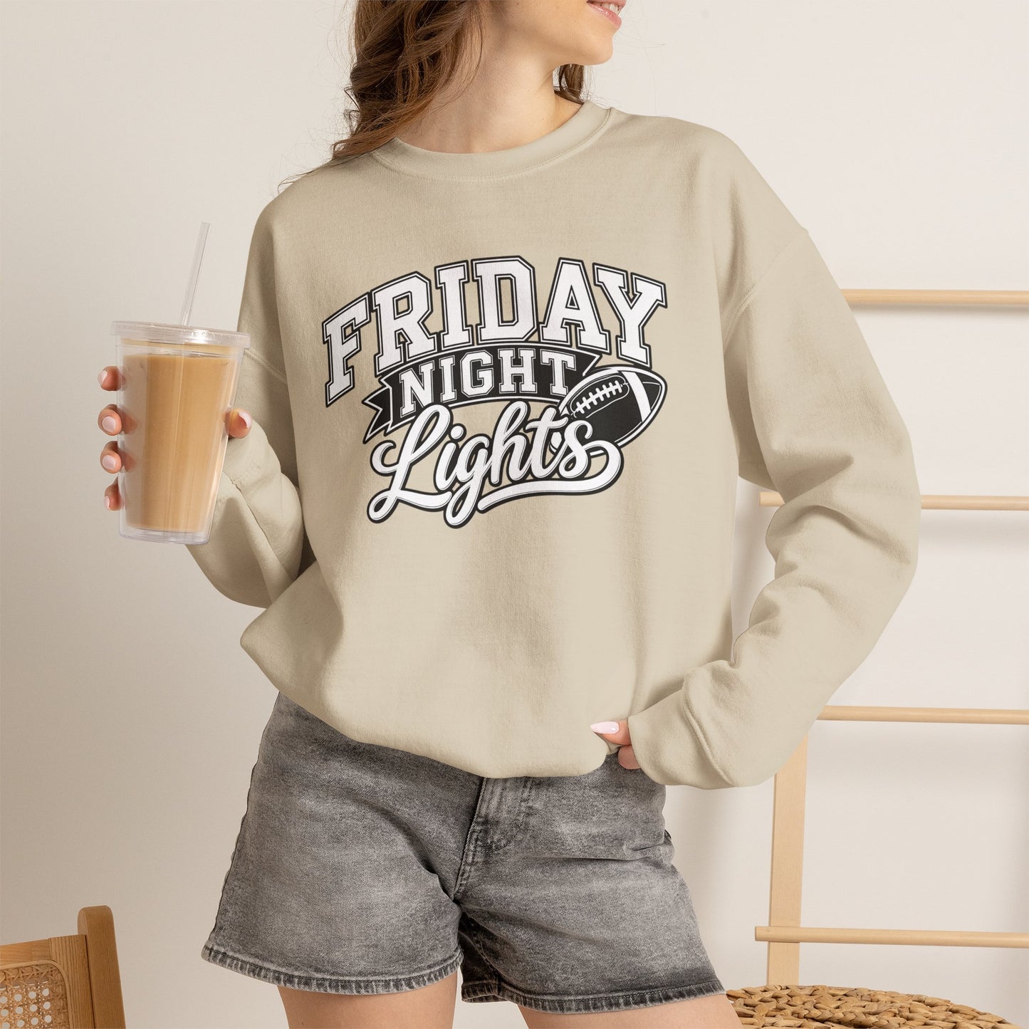 Friday Night Lights Football Crewneck Sweatshirt