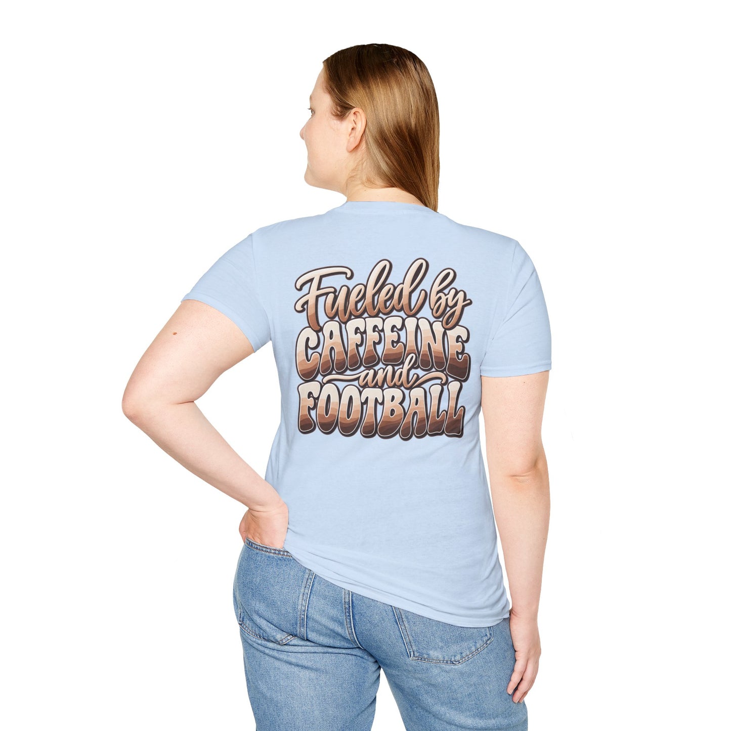 Football Mom Iced Coffee T-Shirt