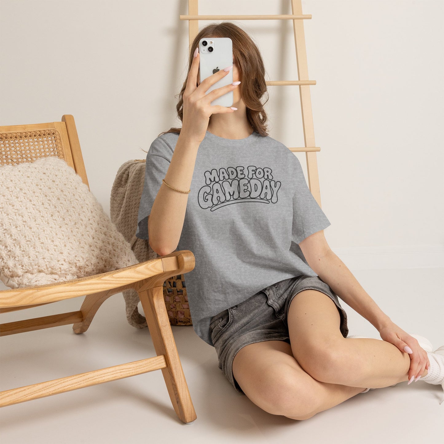 Made for Gameday Tee — Retro Sports Fan Graphic T‑Shirt