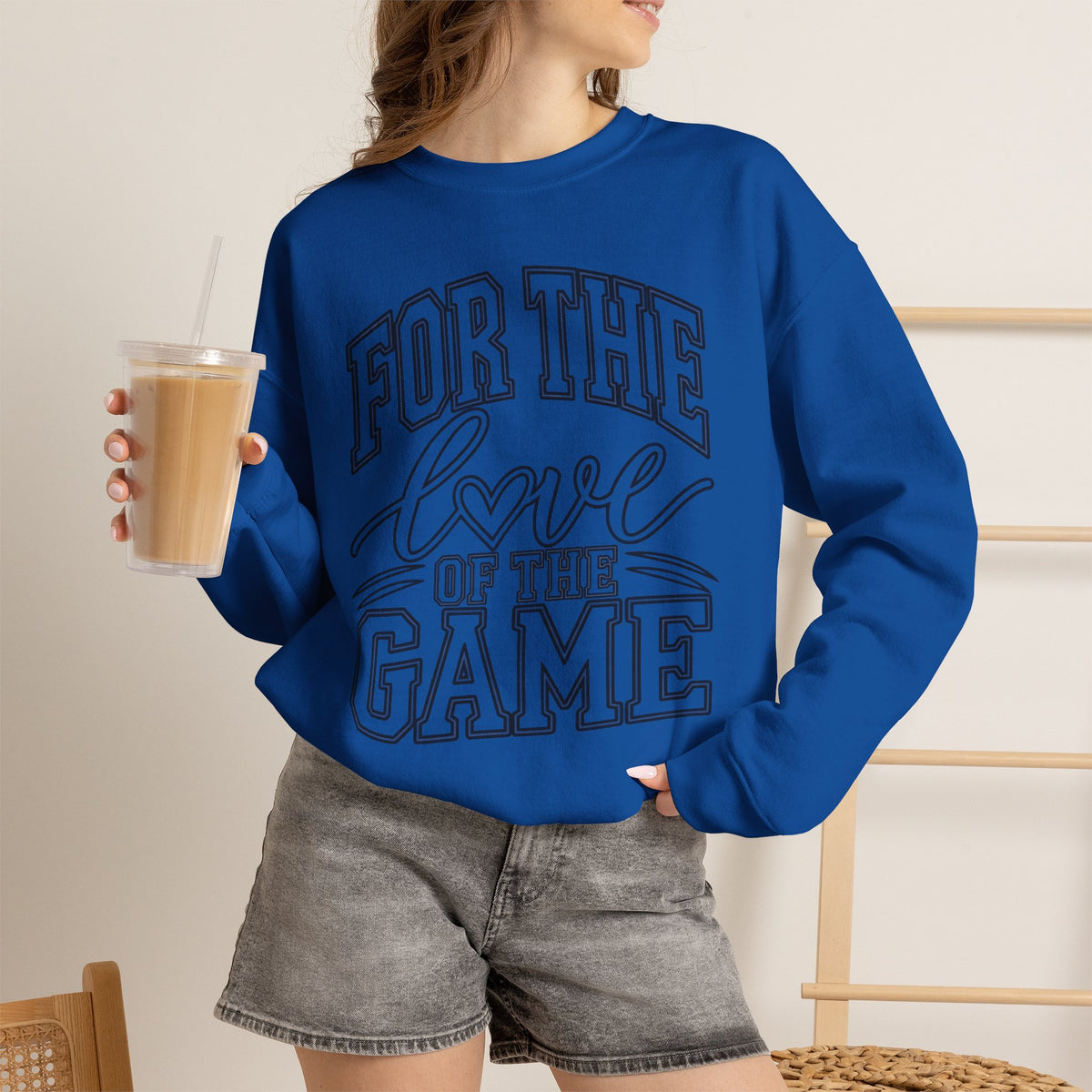 For The Love Of The Game Crewneck Sweatshirt