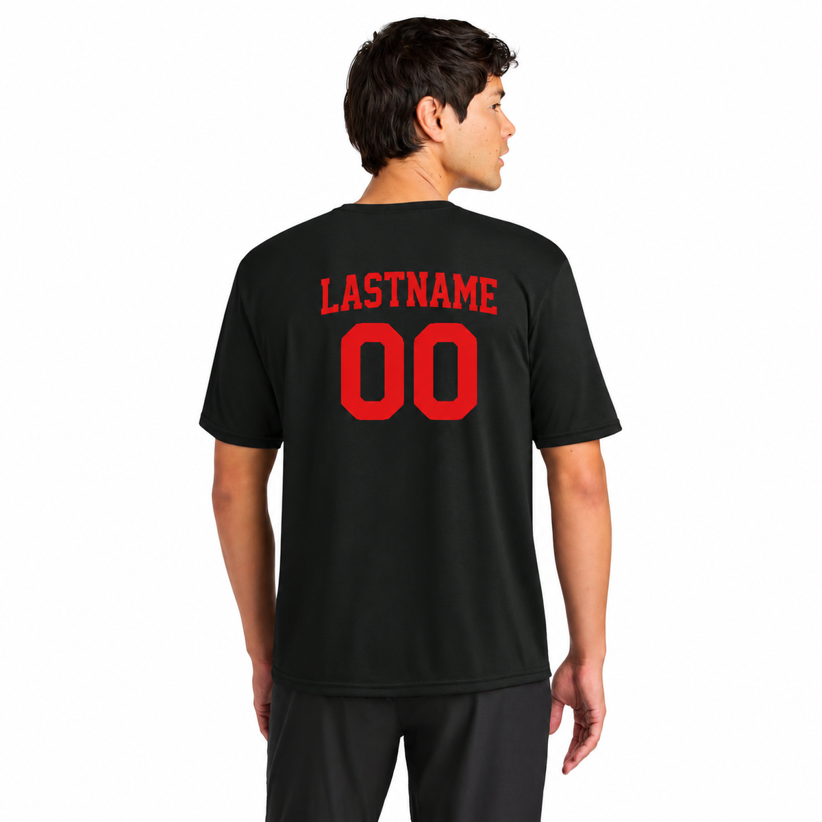 Outlaws National Baseball Softek Shirt-Personalize Back