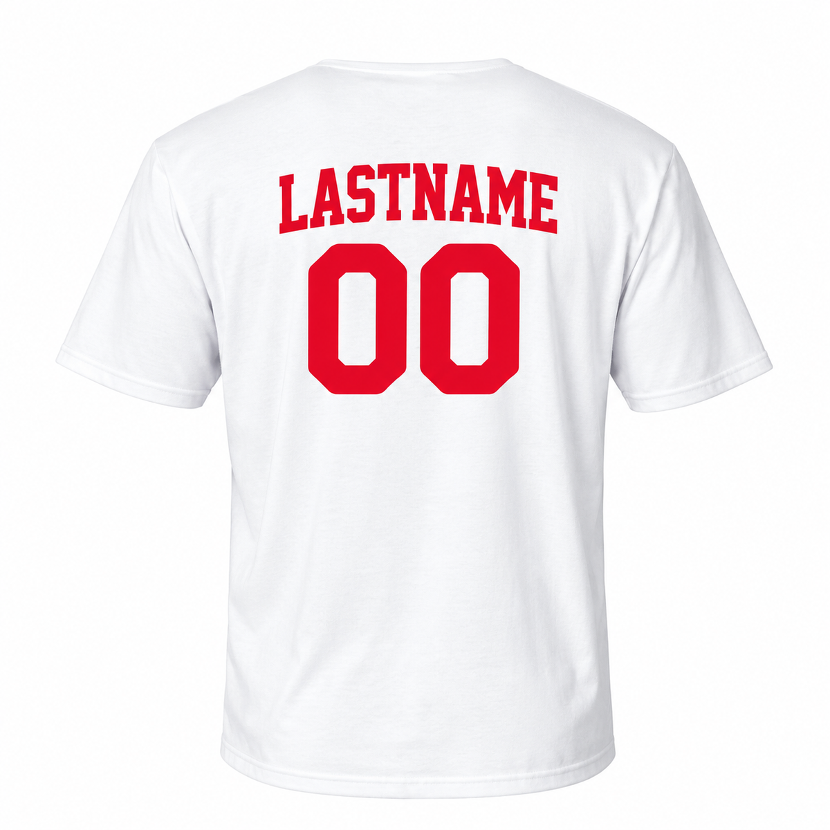 Outlaws National Baseball Softek Shirt-Personalize Back