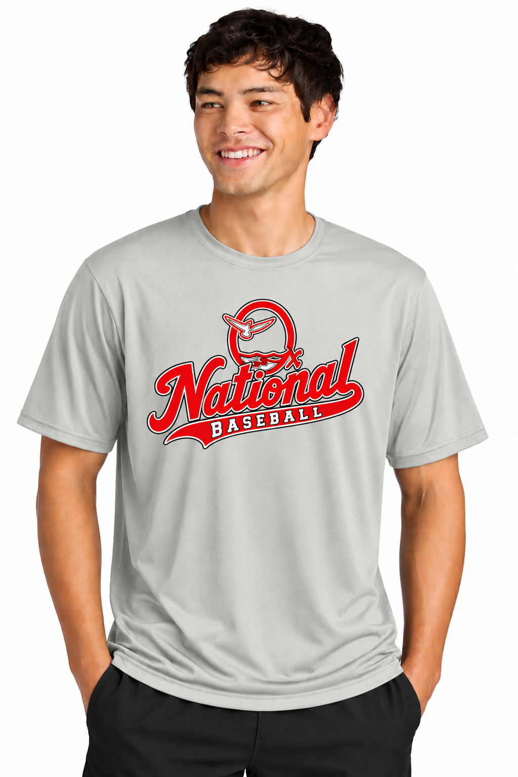 Outlaws National Baseball Softek Shirt-Personalize Back