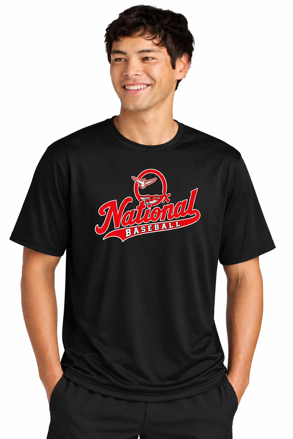 Outlaws National Baseball Softek Tee