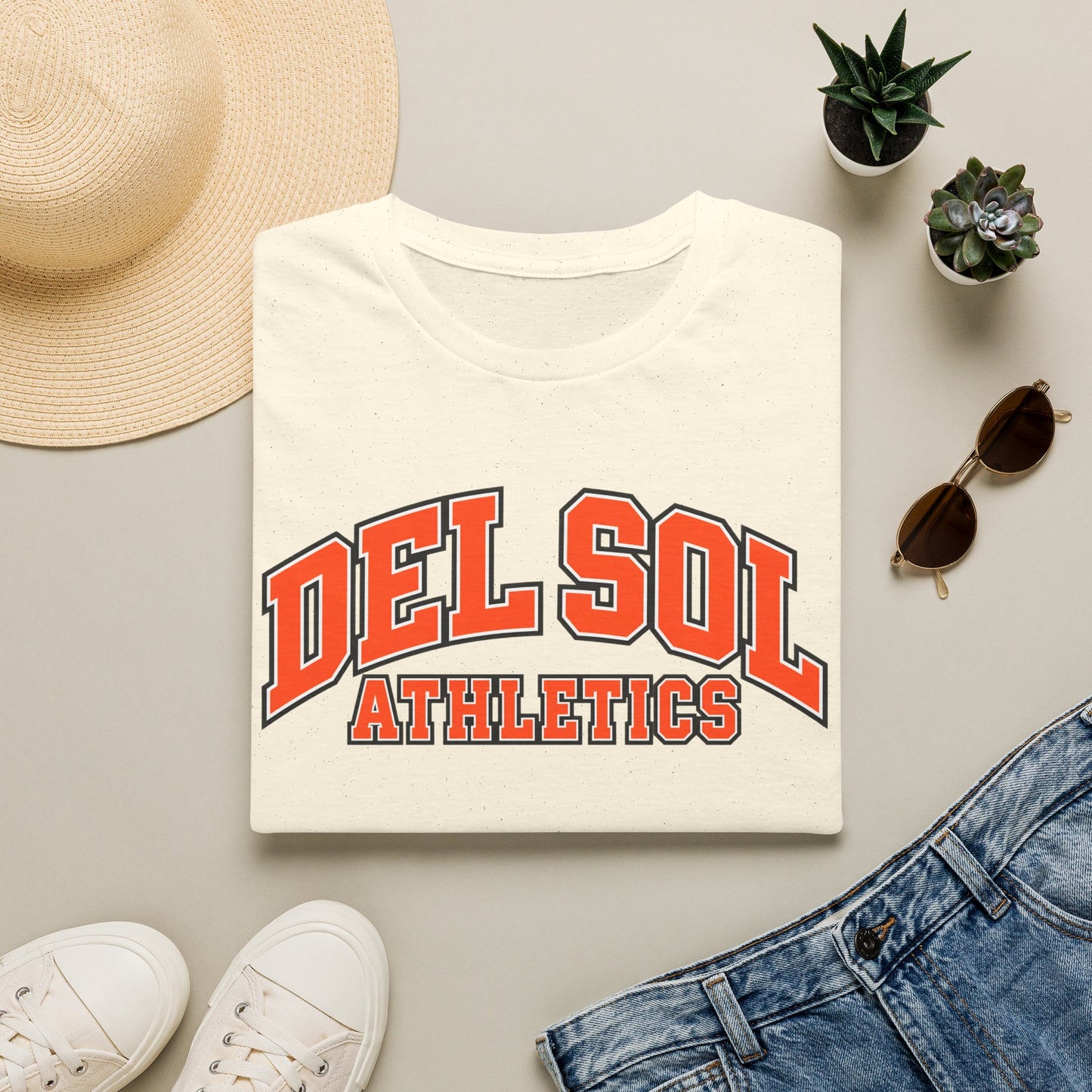 Del Sol Athletics T-Shirt — Vintage Collegiate Sport Tee
