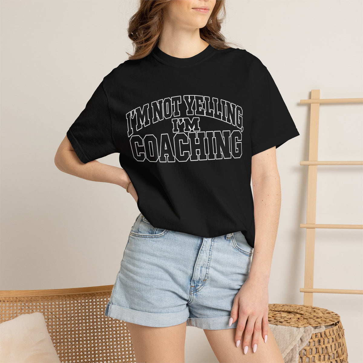 I'm Not Yelling I'm Coaching T-Shirt