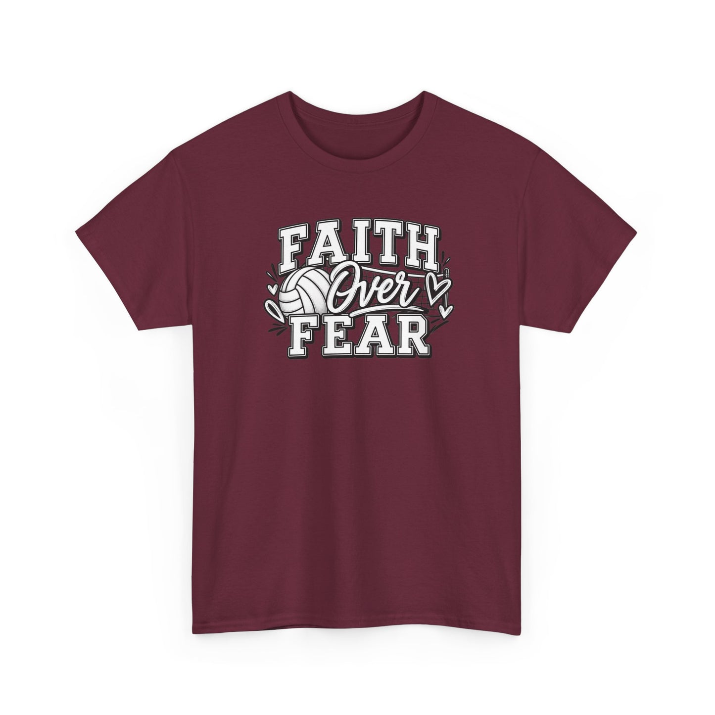 Faith Over Fear T‑Shirt - Inspirational Christian Tee