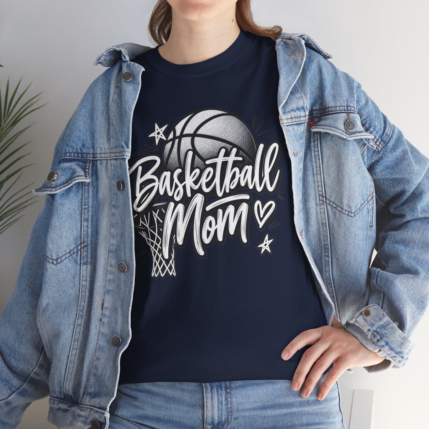Basketball Mom T-Shirt — Graphic Sports Mom Tee