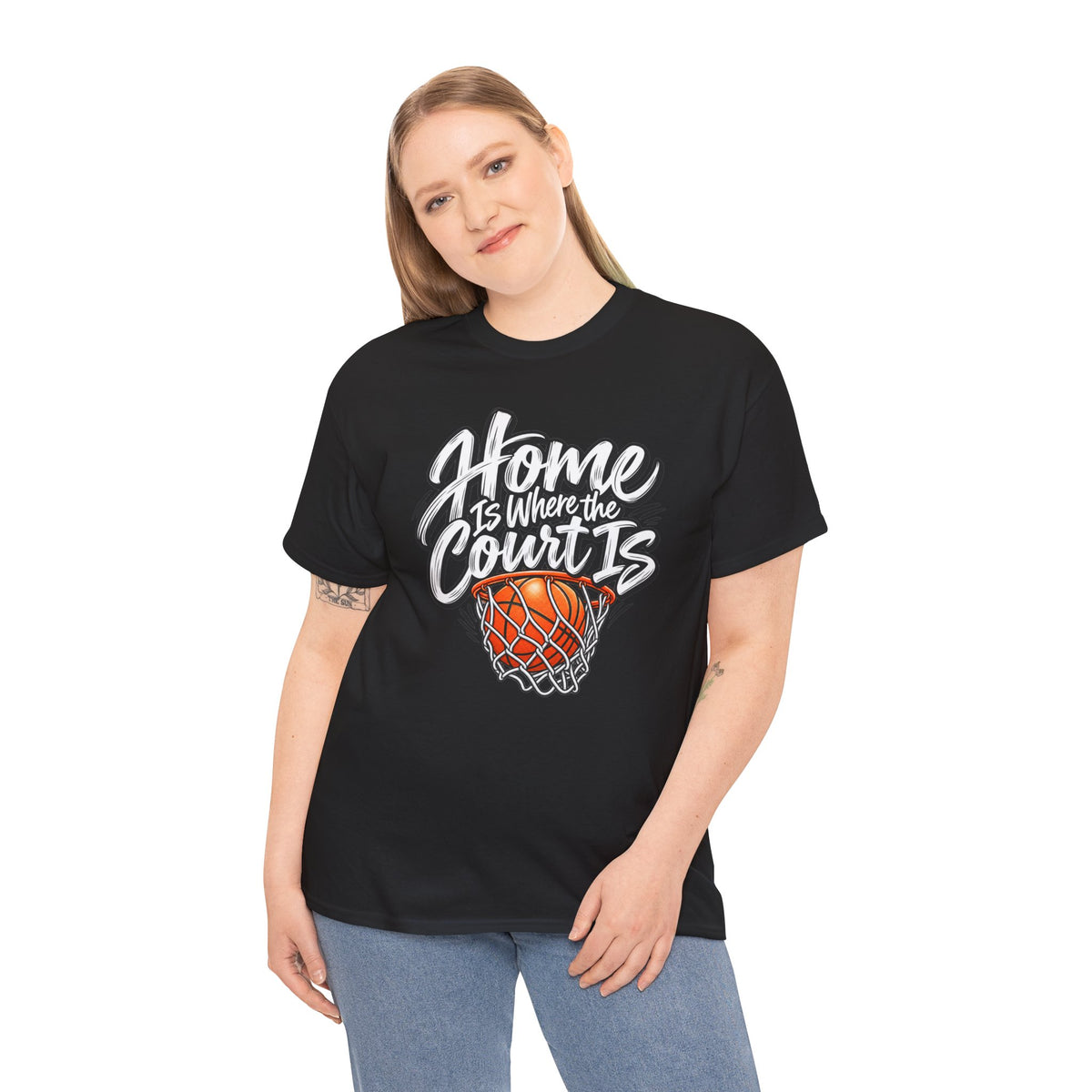 “Home Is Where the Court Is” Graphic Tee