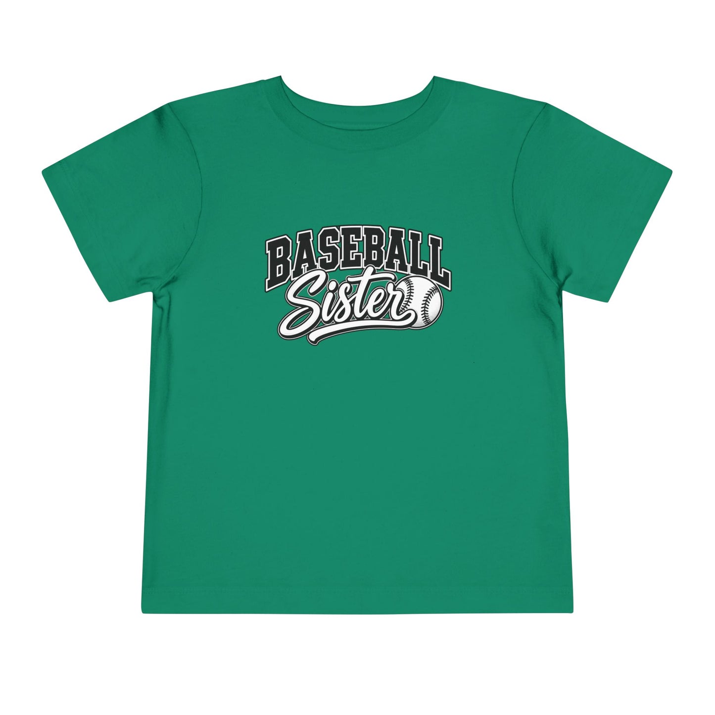 Baseball Sister Toddler Tee